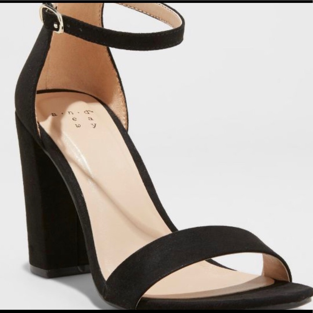 Cute Black Heels worn 3 times